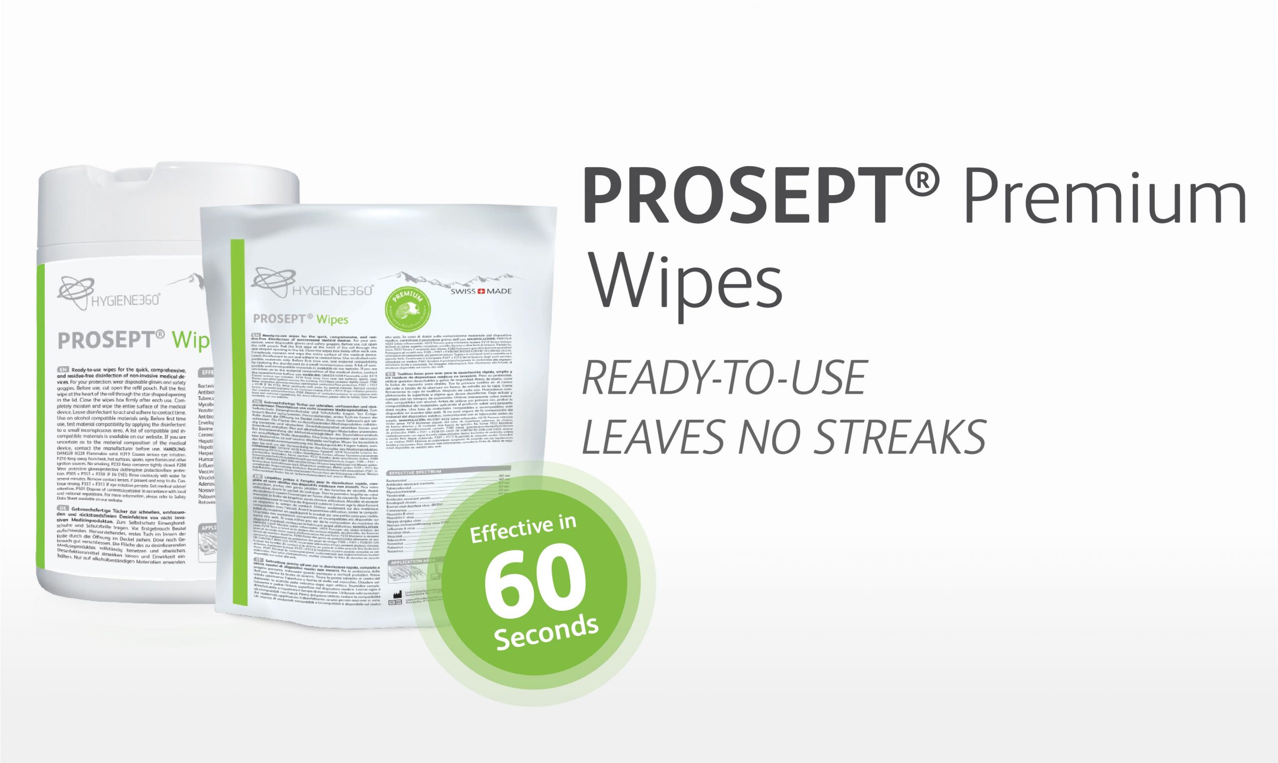PROSEPT® Premium Wipes
