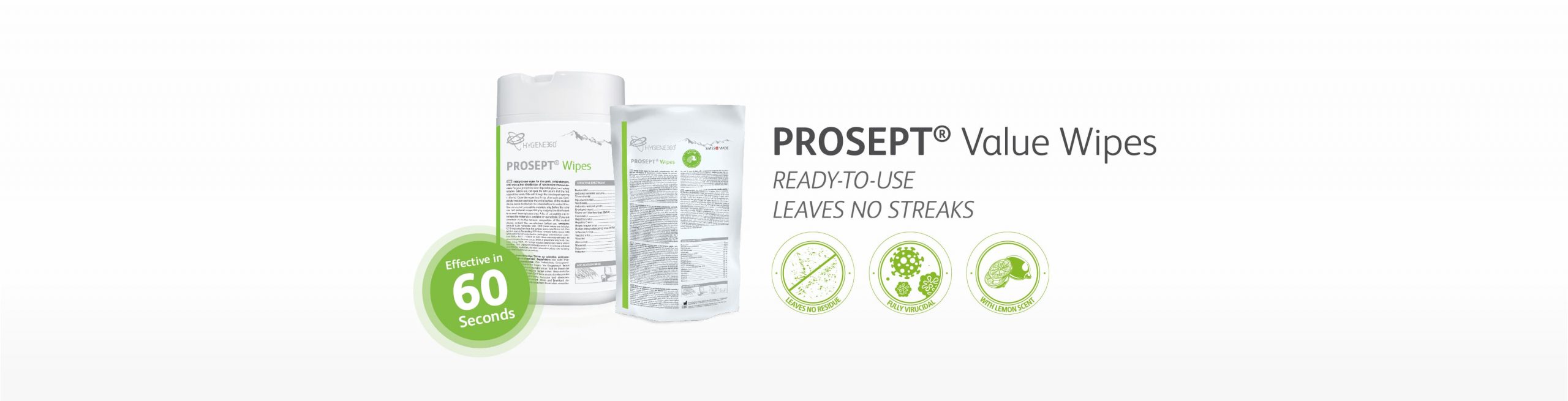 PROSEPT® Value Wipes